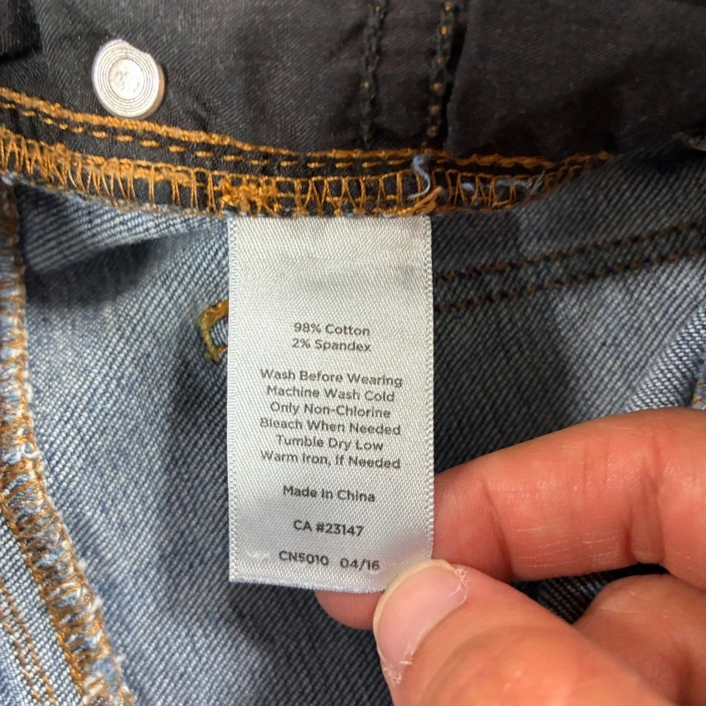 Talbots Simply Flattering 5 Pocket Jeans Womens 6 Bootcut Stretch Blue Denim - Picture 4 of 10